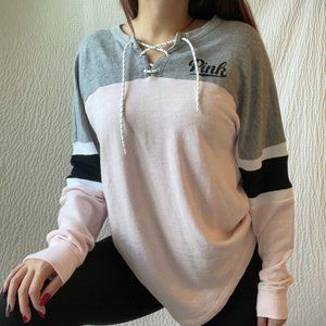 PINK Oversized Long Sleeve || XS